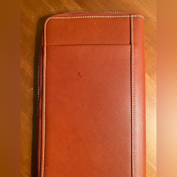 TechnoMarine Genuine Leather “Made in Italy” Zip Around Regular Size Folio 🇮🇹 - Picture 12 of 14